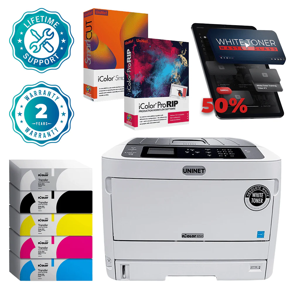 iColor 650 White Toner Transfer Printer - Image 5