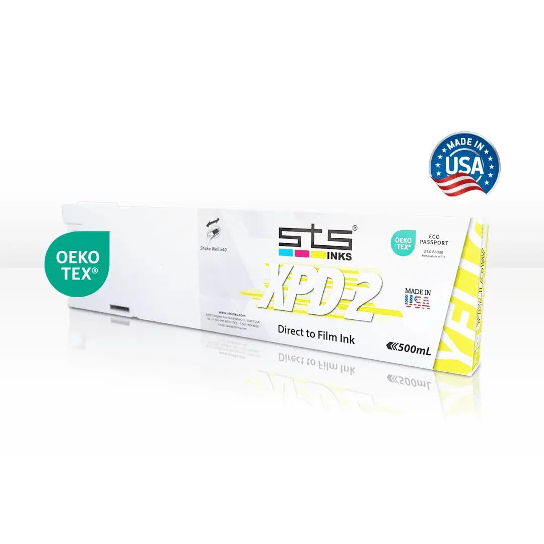 STS Direct to Film (DTF) XPD-924D Ink Cartridges - 500mL - Image 4