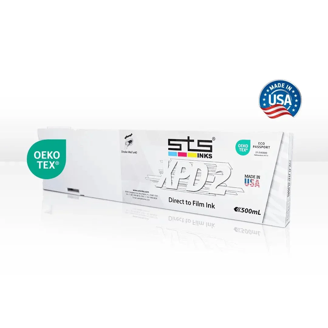 STS Direct to Film (DTF) XPD-924D Ink Cartridges - 500mL - Image 6